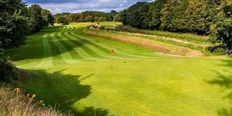 Didsbury Golf Club course in summer.