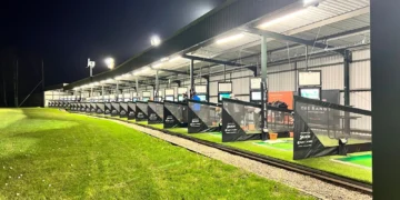 Hartford Golf Club Trackman System.