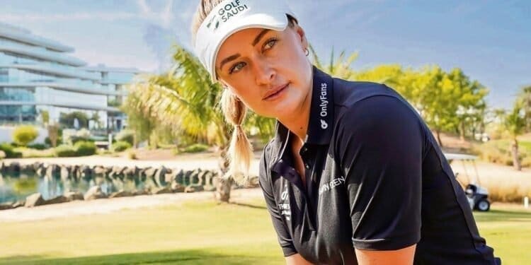 Amy Boulden Partners with OnlyFans for 2024 Golf Season