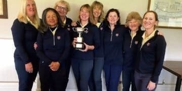 Cheshire Senior Ladies Win Northern Counties Richardson Trophy