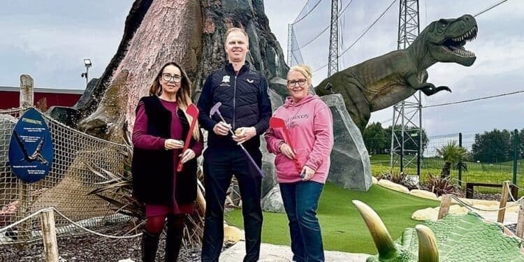 Dino Falls Adventure Golf Partners with Mini Minds Matter