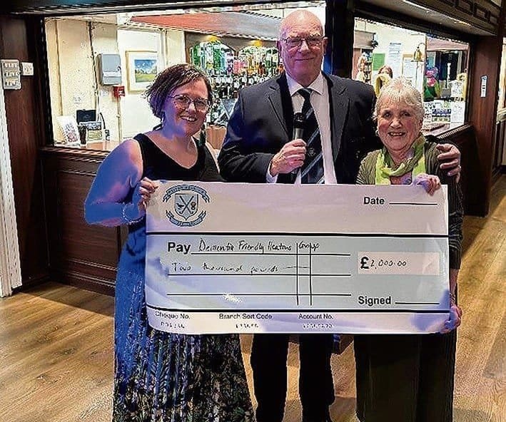 Heaton Moor Captain’s Charity Effort Supports Dementia Group