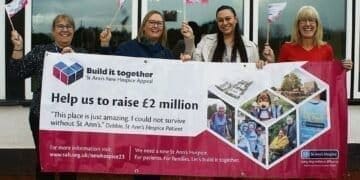 Karen Miles Raises £9,000 for St Ann’s Hospice at Stockport Golf Club