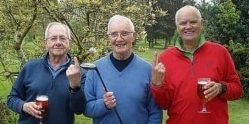 Mick Culliney’s Hole-in-One Brings Joy at Seniors Stableford Event