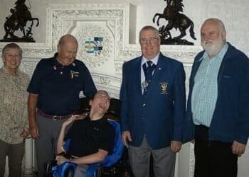The Scroungers Present 204th Wheelchair at Chorlton Golf Club.