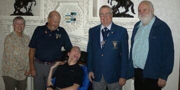 The Scroungers Present 204th Wheelchair at Chorlton Golf Club.