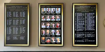 Digital honours boards are modernising golf clubhouses.