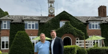 Simon Wordsworth, CEO of 59club and Matt Foley, Managing Director at Power Tee.