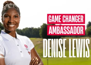 Denise Lewis promotes golf as ambassador.