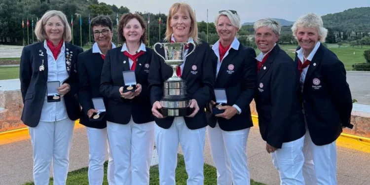 England Senior Women Team Picture.