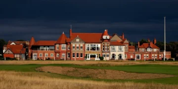 Royal Liverpool Clubhouse.