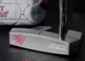 Stylish putter with pink accents.