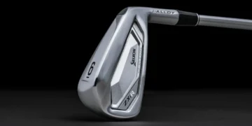Srixon ZXiR game improvement irons with i-ALLOY material.