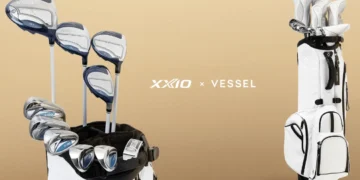XXIO 14 Ladies Package Sets with exclusive VESSEL Player V Stand Bag white December 2025
