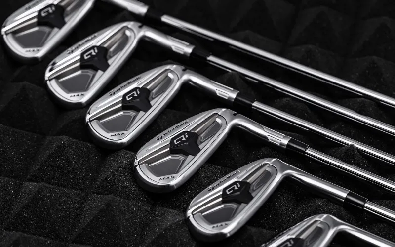 Qi Max and Qi Max HL irons feature a brighter, monochromatic look.