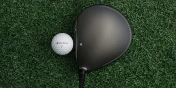 TaylorMade Qi4D carbon face.