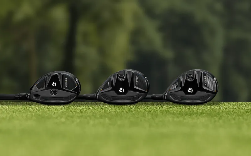 TaylorMade Qi4D Rescue hybrid family Qi4D Max Rescue.