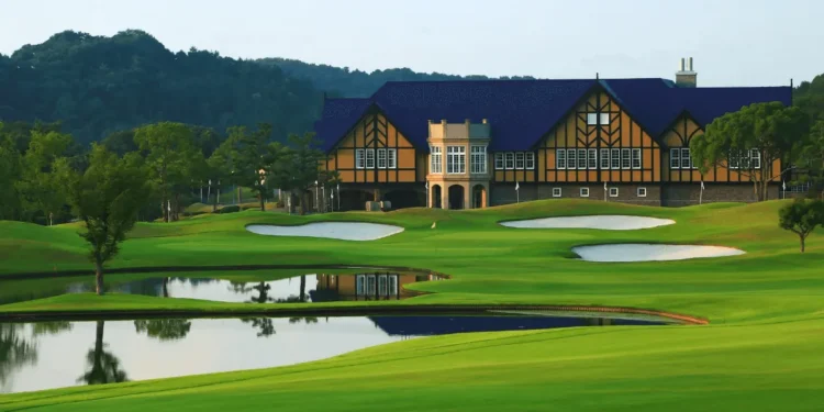 The lush Taiheiyo Club Narita in Japan.